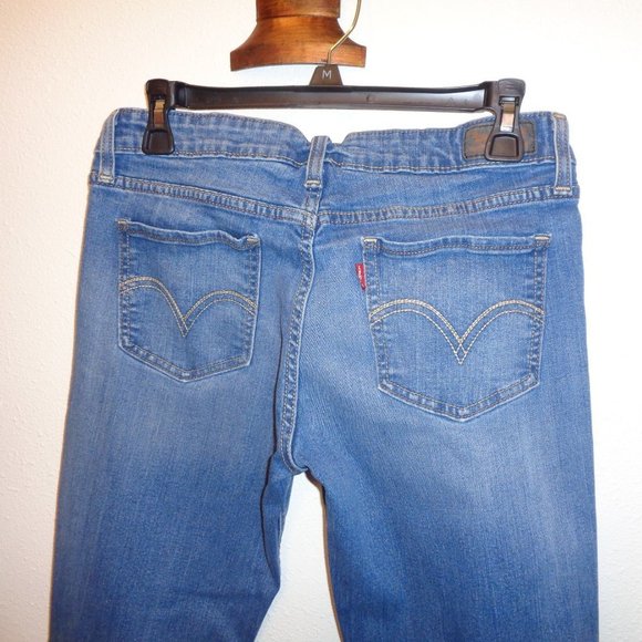 LEVI'S 518 Superlow Bootcut Jeans Size 9 M - Picture 2 of 11
